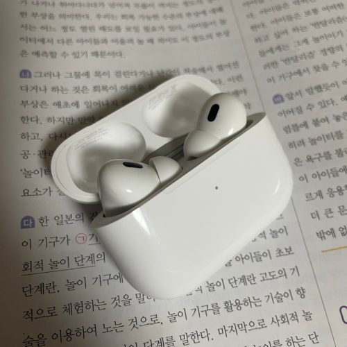 애플 에어팟 프로 2세대 블루투스 이어폰 photo review